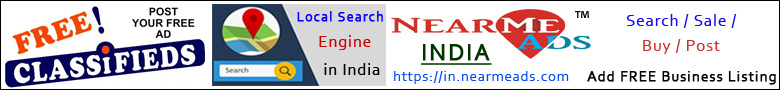 Near Me Ads India - Local Classifieds Web Portal