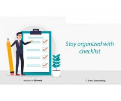 Client on-boarding checklist for bookkeeping