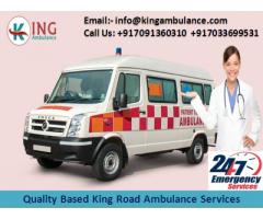 King Emergency Ambulance Service in Darbhanga with More Benefits