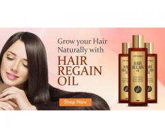 Use Hair Regain Oil To Make Your Hair Glossy And Shiny
