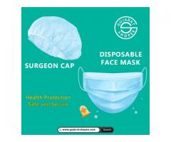 Buy Disposable Face Mask and Surgeon Cap Online at Gujarat Shopee