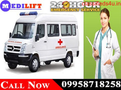 Use Fast Medical Road Ambulance in Hazaribagh at Low Fare by Medilift