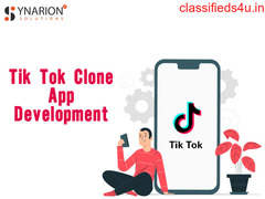 Build Tik Tok Clone App in India With Synarion IT