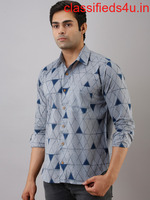Buy Pure Cotton Shirts for Mens - Feranoid 