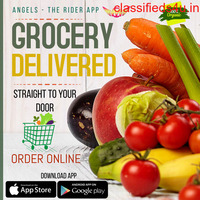 Order Grocery Online at Angels The Rider App