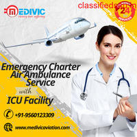 Use Notable ICU Amenity by Medivic Air Ambulance Service in Raipur