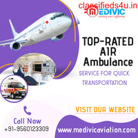 Emergency Air Ambulance in Guwahati with Doctor’s Facility by Medivic