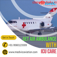 Medivic Air Ambulance in Mumbai with ICU Setup at Low-Fare
