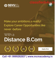 B.Com Online Distance Learning Course Admission 2021