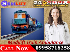 Medilift Train Ambulance Patient Transfer Services in Bangalore at the Lowest Budget