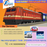 Reach Hospital without Hassle with Falcon Emergency Train Ambulance Services in Patna