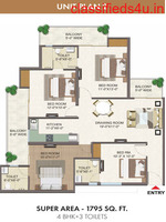 Luxurious 3 and 4 BHK in Migsun Atharva in Raj Nagar Extension