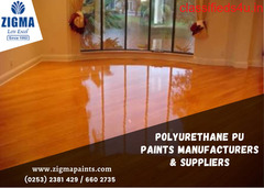Polyurethane PU Paints Manufacturers & Suppliers - Zigma Paints