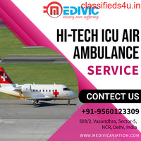 Receive the Topmost Charter Air Ambulance in Mumbai by Medivic