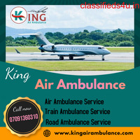 Hire Outstanding King Air Ambulance Service in Patna- ICU Setup