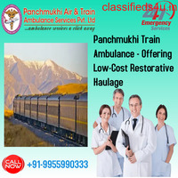 Panchmukhi Train Ambulance in Kolkata - Steering You Out of the Medical Plight