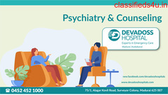 Top Best Psychiatry Counseling Hospital in Madurai - Devadoss Multispeciality Hospital