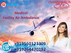 Pick Reliable Patient Transfer Air Ambulance Service in Jabalpur Medivic