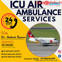 Obtain Quality-Based Charter Air Ambulance in Bagdogra by Medivic
