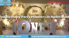1st Birthday Party Planners in Hyderabad