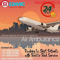 Just Call Once to Medivic Air Ambulance in Chennai for Quick Relocation