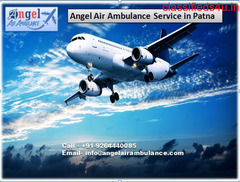 Obtain Therapeutic Relocation via Angel Air Ambulance in Patna alongside Well-Functional Equipments