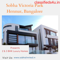 Sobha Victoria Park Hennur, Bangalore - Homes With Lavish Balconies,