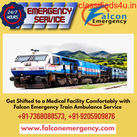 Falcon Train Ambulance in Guwahati is serving the Society with Medically-Furnished Aids