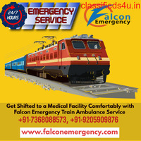 Falcon Train Ambulance in Bangalore is a Well-Organized Emergency Service Provider