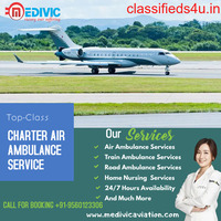 Opt Quick & CCU Based Air Ambulance Service in Indore by Medivic 