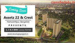 Assetz 22 And Crest Yeshwanthpur Bangalore – Experience A Sense Of Well-Being Indoors
