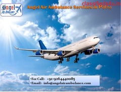 Make Unharmed Relocation via Angel Air Ambulance Services in Patna