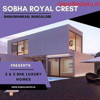 Sobha Royal Crest BSK – Premium Residential Project In Bangalore