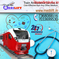 Medilift Train Ambulance in Patna Offers Transportation at Reasonable Fare
