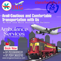 King Train Ambulance in Patna Offers Medical Transportation with Intense Planning