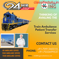King Train Ambulance in Delhi Provides the Best Train Medical Transportation at Low Fare