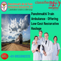 Panchmukhi Train Ambulance in Patna Provides Risk-Free Transportation to the Patients