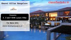 Oberoi Villas Bangalore - Everything You Need. All Right Here