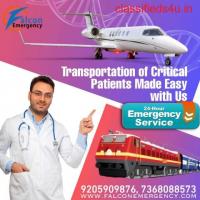 Falcon Train Ambulance in Guwahati Offers Transportation Service with Critical Care