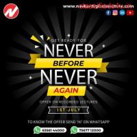 Never Before Never Again Offer on This CA Day by Navkar Digital Institute