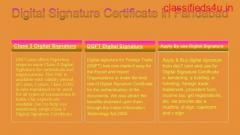 Online Digital Signature Certificate Provider in Faridabad