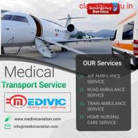 Choose Prompt ICU Air Ambulance Service in Ahmedabad with All Advanced Setup through Medivic