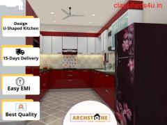  Modular Kitchen In Noida Extension, Wardrobe design for bedroom