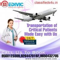 Medivic Air Ambulance in Hyderabad-Renders Hi-tech ICU Amenities
