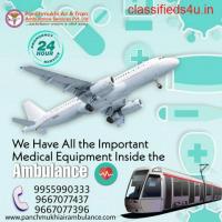 Panchmukhi Train Ambulance in Kolkata is Available at Lower Wage