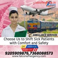 Falcon Emergency Train Ambulance in Delhi is Available at Lower Wage