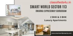 Smart World High Rise Apartments Sector 113 Gurgaon | Meticulously Planned Interiors & Outdoors