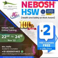 Build your Safety Career through NEBOSH HSW with Green World 