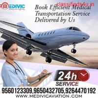 Best Medical Assistance Avail in Air Ambulance from Lucknow by Medivic