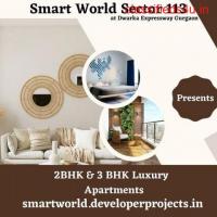 Smart World Sector 113 Dwarka Expressway Gurugram - A Uniuqe Living Experience